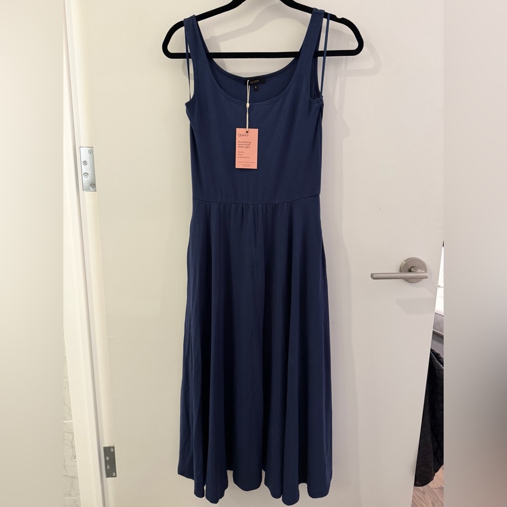 Tencel Jersey Fit & Flare Dress NWT